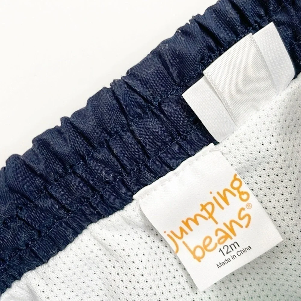 Jumping Beans baby boys striped swim trunks